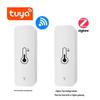 Tuya WiFi Temperature & Humidity Detector: Smart Indoor Zigbee Thermohygrometer.