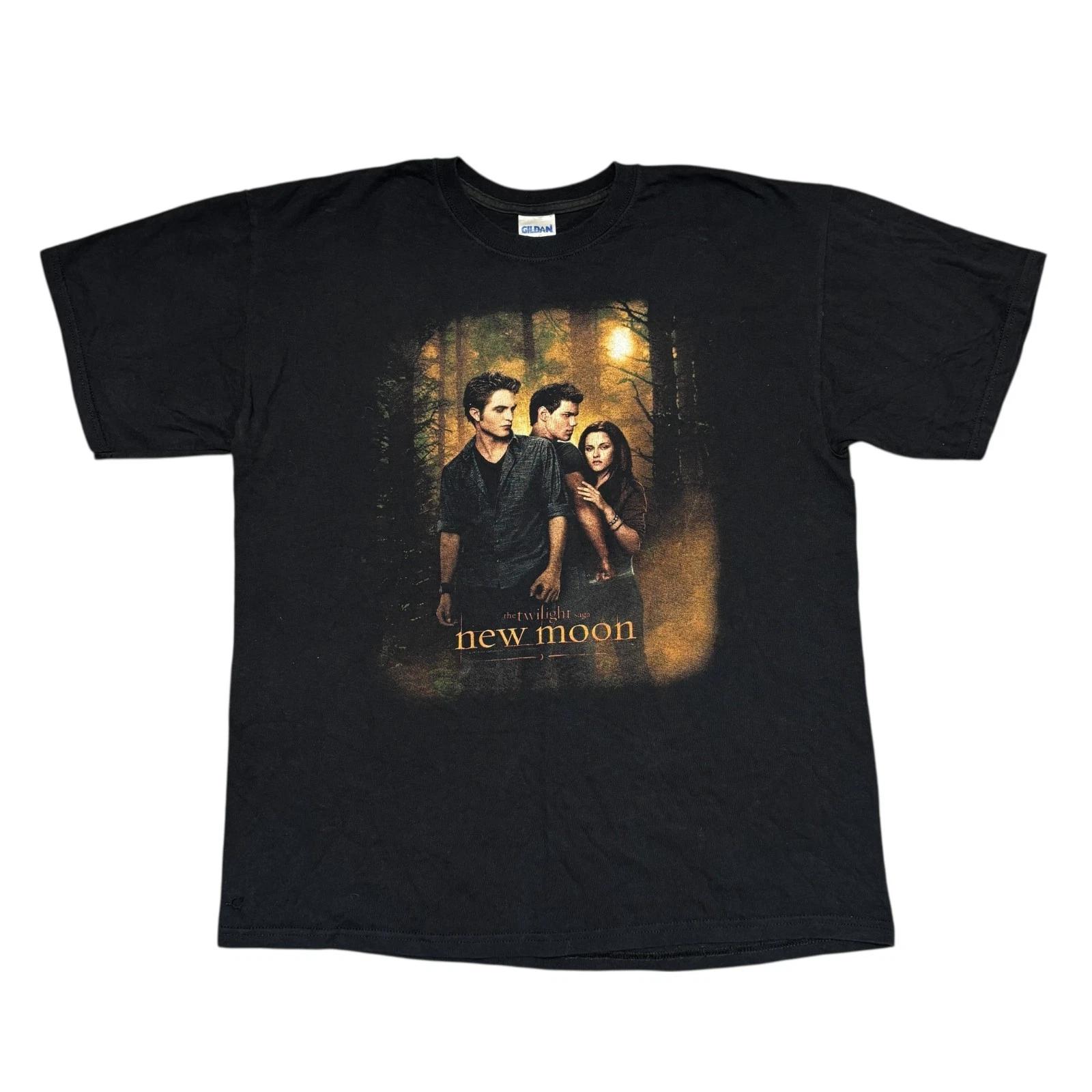 

Vintage Twilight Movie Shirt XL Black Promo Vampire Horror Robert Pattinson Y2K 3XL