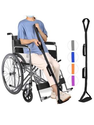 Leg Training Assistance Multi Use Leg Lifting Belt Wear Resist Nylon Leg Lift Strap Elastic Leg Train Strap Disabled Accessories