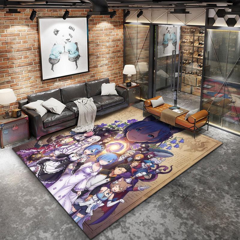 Re Zero Carpet Rug For Living Room Bedroom Home Sofa Decoration Kids Play Nonslip Floor Mat