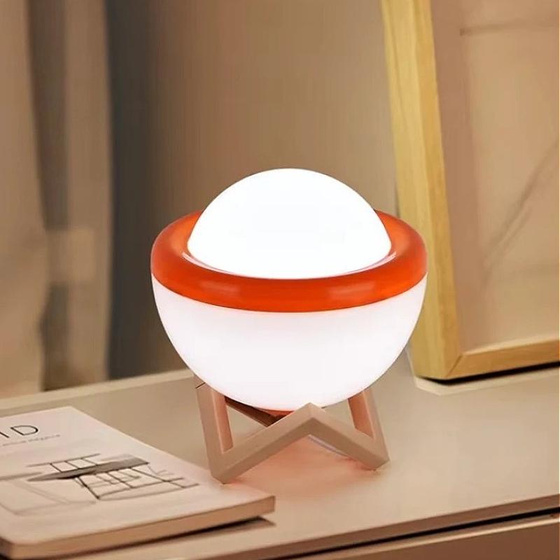 Tulip Shaped Desk Lamp Bedside Lamp Creative Table Lamps Night Light Desktop Decorative Light Household Bedroom Ambient Light