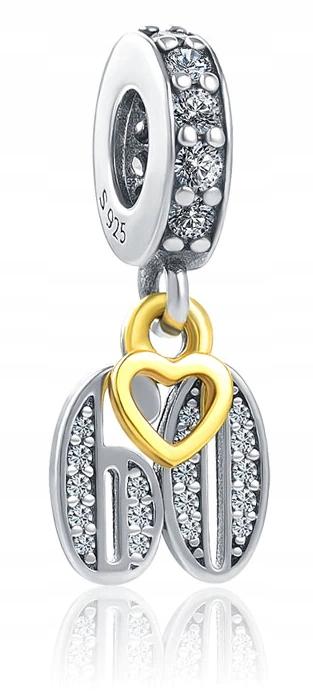 Charms Do Pandora Přívěsek Charms 60. Narozeniny