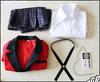 Yomoduki Runa Cosplay Costume Kakegurui Compulsive Gambler Runa Cosplay Wig And Orange Hooded Jacket JK Uniforms With Wigs