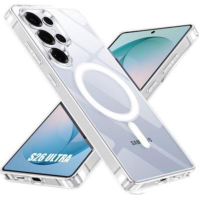 Magnetiskt Skal - BOOLING - för Samsung Galaxy S26 Ultra - Repskydd Stötsäkert - Transparent