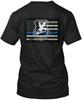 Air Force Security Forces ThinBlueLine2 T-Shirt Made In the USA Size S To 5XL