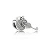 Heart Lock Silver Charm Love Loyalty Sparkling Eternal Symbol Women Jewelry Accessories 791429CZ