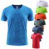 Short-sleeved Quick-dry Running T-shirt Round-neck Fitness Marathon Short-sleeved Top