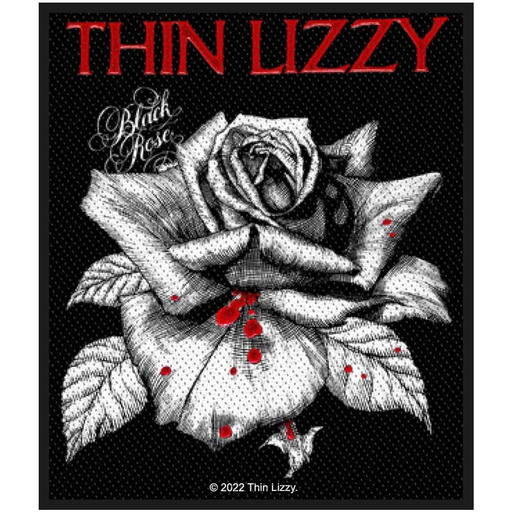 Thin Lizzy Nášivka černá růže