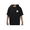 Jordan Flight Heritage Essential Baumwoll-T-Shirt Schwarz DZ7314-010