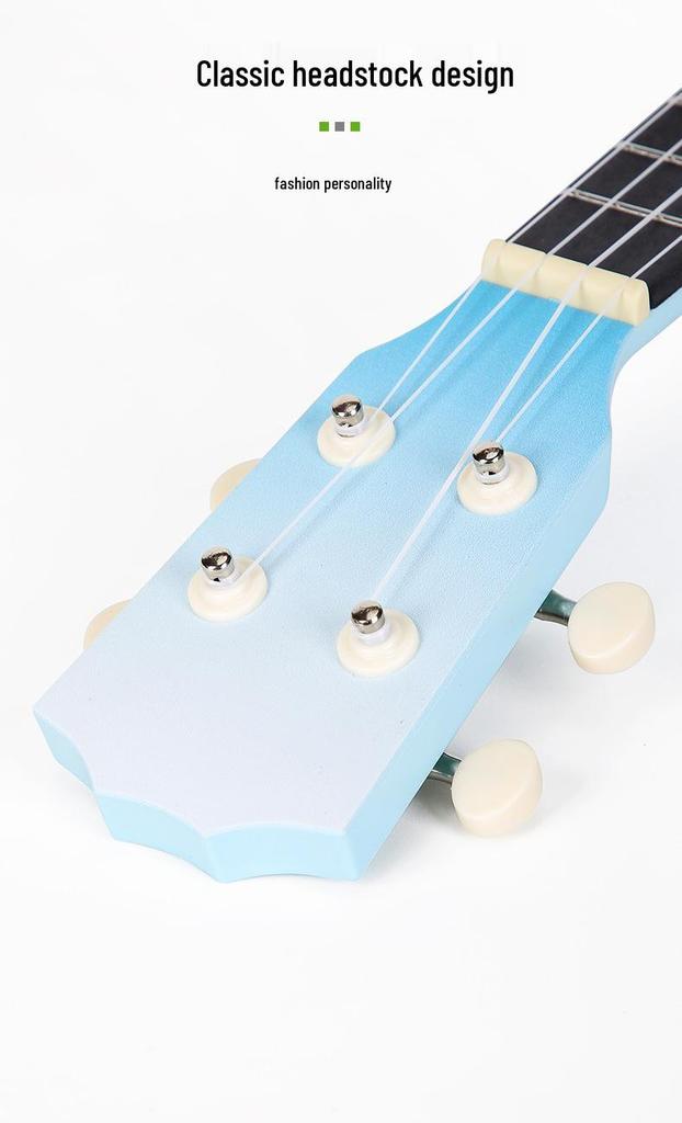 23-Inch Colorful Ukulele for Beginners - Four-String Children's Musical Instrument