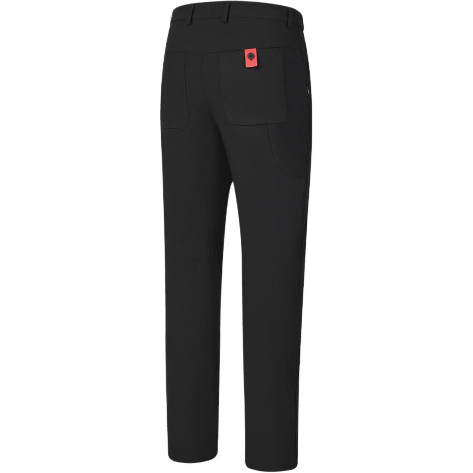 FILA Cycling Series Woven Comfortable Durable Straight Leg Cycling Pants Men bottoms Black A11M448801F-BK