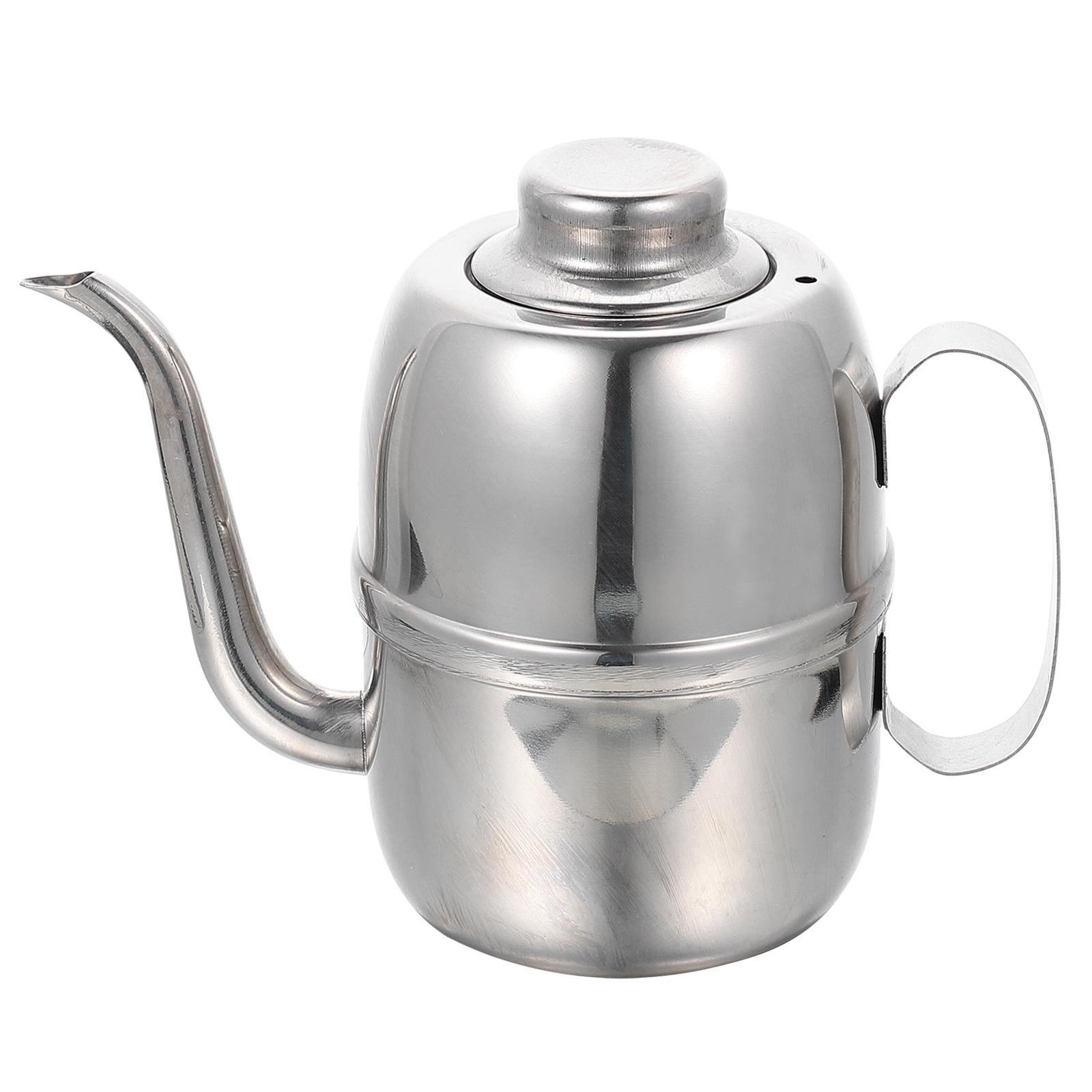 

Нержавеющая сталь Масло Горшок Домашний Соевый Соус Бутылка Кухонный Уксус Диспенсер Оливковый Кофе Бытовая