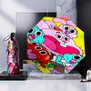 Gum's Colorful Friends Umbrella Folding umbrella, automatic umbrella 8-Frame for Travel, camping Use Gift for Halloween Christmas
