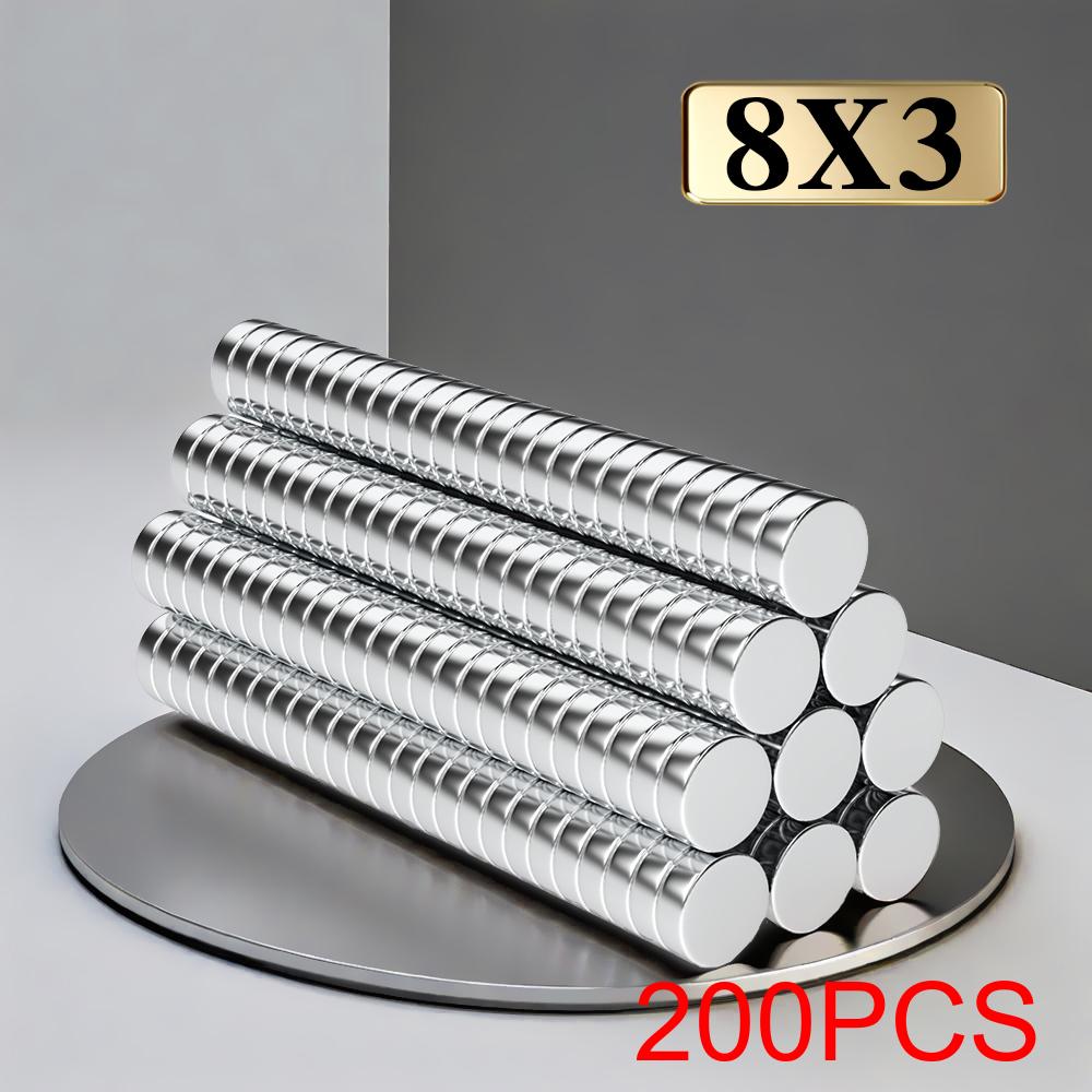 8x3mm imans Refrigerator magnets for DIY Office Whiteboard Workshop Suitable Tools Home Workplace