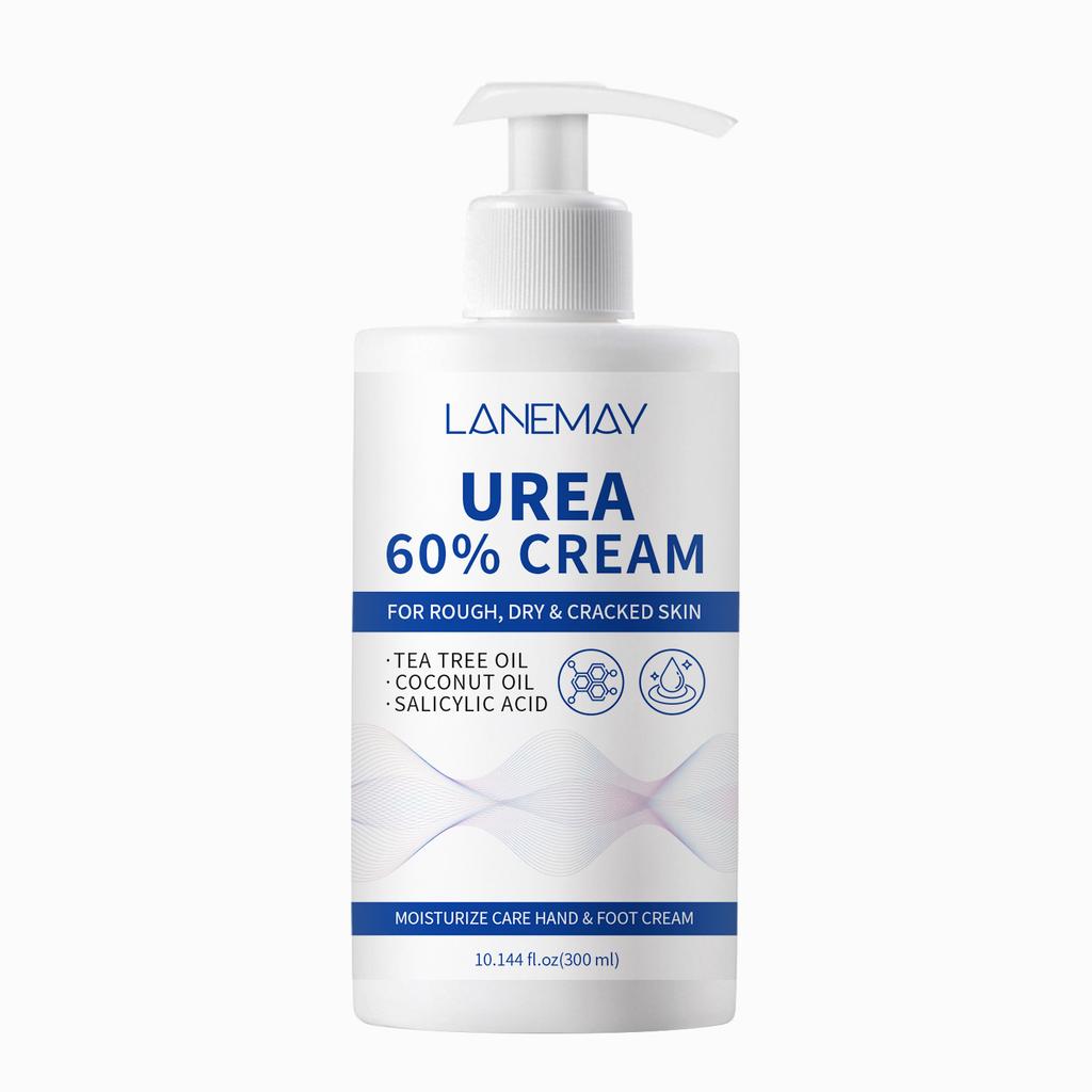 60% Urea Foot and Hand Cream Intensive Moisturizing Lock-in Hydration Repair Skin Barrier Deep Nourishing Cracked Skin Repair Unisex 100g