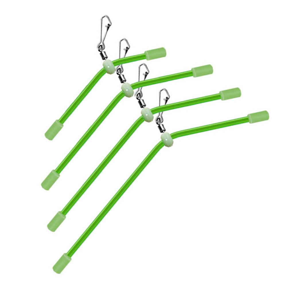 5 Stück 7-25CM Leuchtende Kunststoffröhre Grundangeln Balance Meeresangeln Weitwurf Verwicklungssichere Kunststoff-Winkelrohr Köder Zubehör