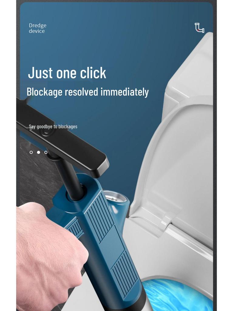 Universal Pipe and Toilet Unclogger Tool