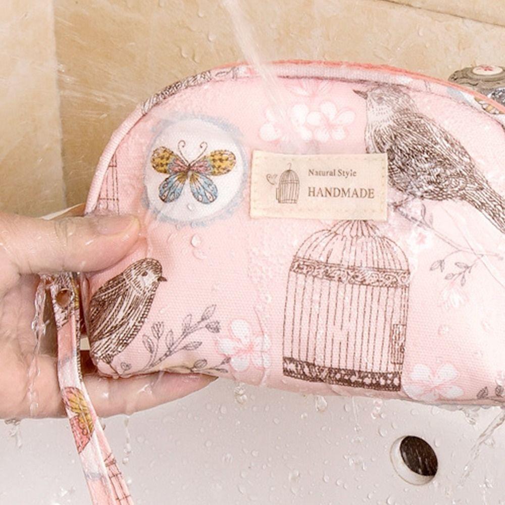 Beach Bag Zipper Wash Pouch Cosmetic Bags Korean Storage Bags Toiletry Handbag Women Clutch Bag