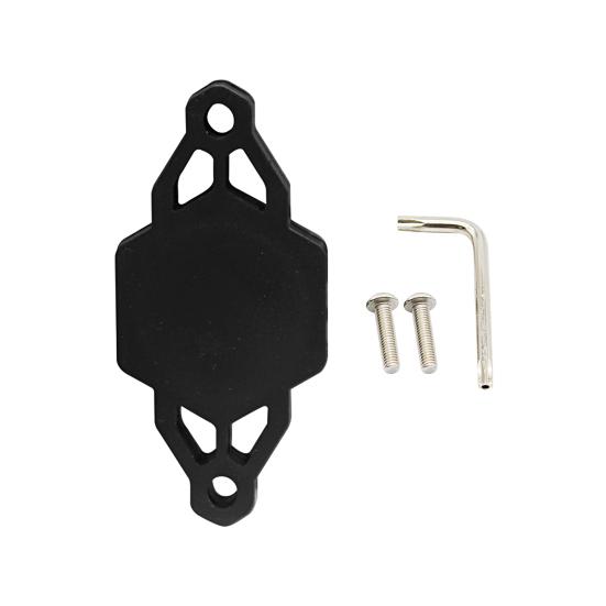 

Чехол-локатор для велосипеда, устойчивый к царапинам, водонепроницаемый, противоутерянный, простая установка, легкий, чехол-позиционер для велосипеда/горного велосипеда для Airtag чёрный