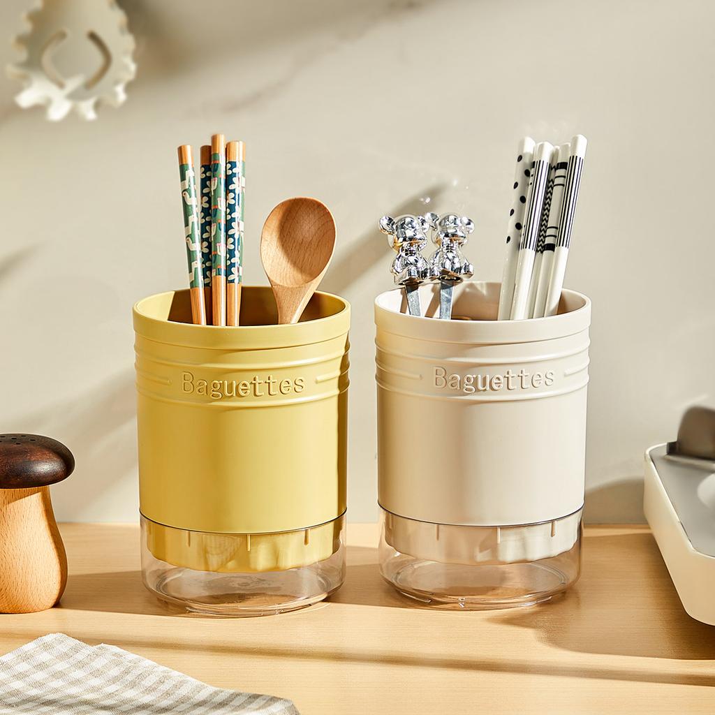 1PC Cutlery Storage Holder Plastic Multi Functional Drain Chopstick Tableware Knife Spoon Fork Chopstick Container Kitchen Tools