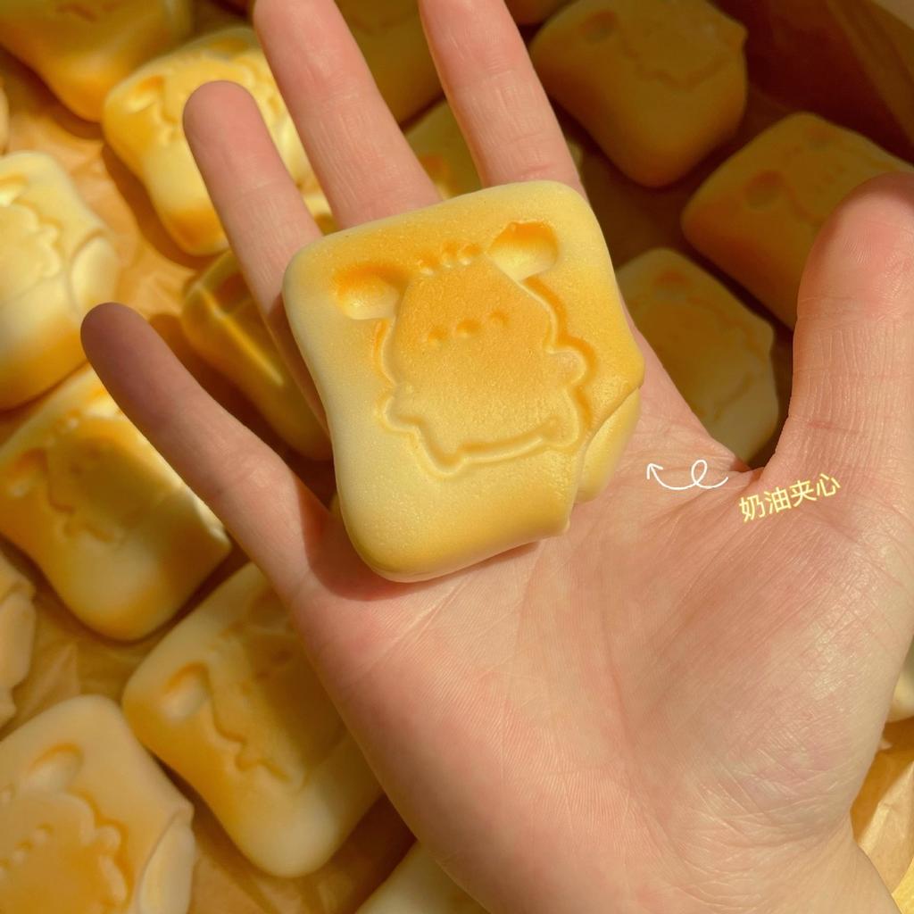 Toys Kawaii Puppy Box Bread Squishy Squeeze Toy Soft Slow Rebound Stress Relief Cute Animal Fidget Decompression