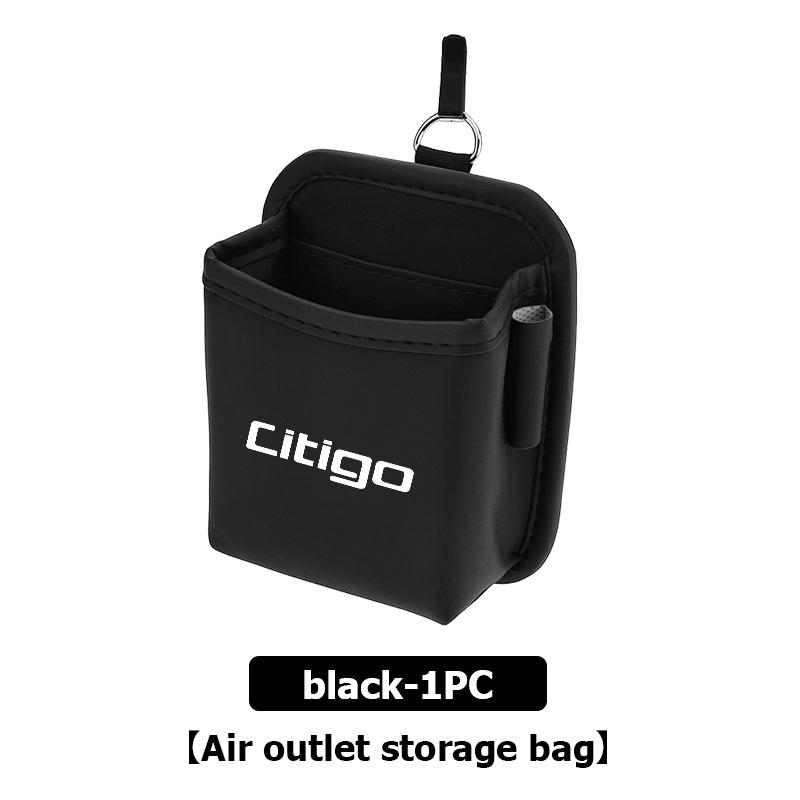 

Car Air Outlet Storage Box Hanging Phone Lipstick Lighter Organizer Bag Holder For Skoda Octavia A5 A7 RS Fabia Superb Rapid