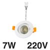 LED Downlight 220V Recessed Ceiling LED Spot Light 7W 12W 20W Round LED Ceiling Lamp Cold Warm White Lamp for Home Store