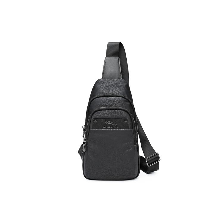 New JAGUAR Fabric Shoulder Bag, Crossbody Bag, Sling Bag Regular Men's Black JA1T1220044101