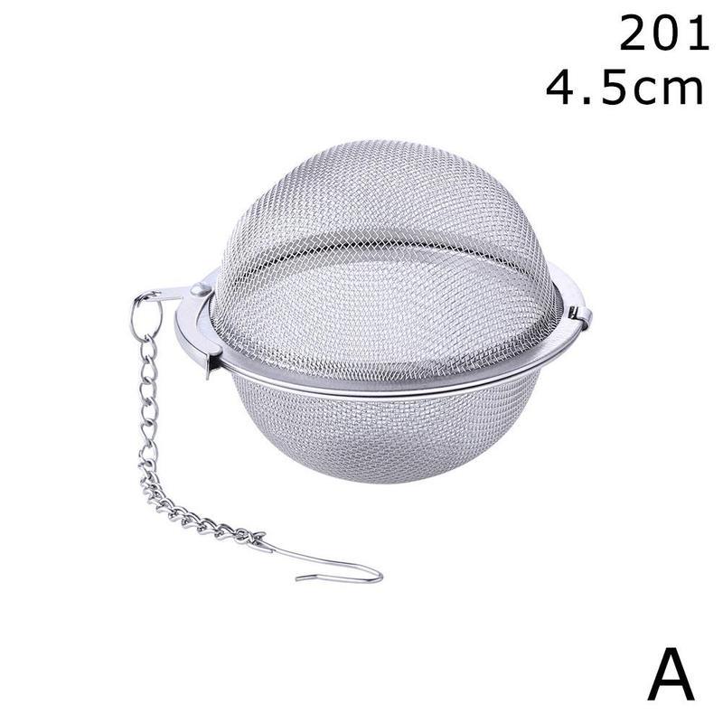 Stainless Steel Tea Infuser Sphere Locking Spice Tea Ball Strainer Mesh Infuser Tea Filter Cooking Tea Tools Kitchen Items