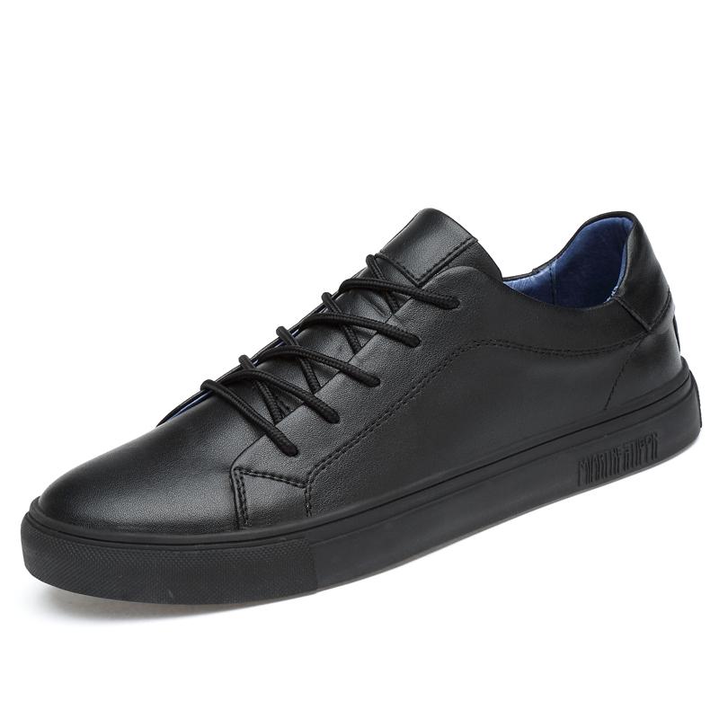 Hot Selling Men's Cotton Genuine Leather Shoes Autumn Winter Outdoor Sports Shoes Lace Up Men's Business Shoes Low Top Shoes