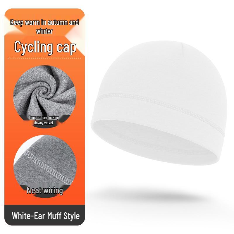 Windproof Winter Cycling Beanie: Warm Ear-Covering Hat for Motorcycling, Running & Sports