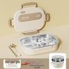 Microwaveable 316 Stainless Steel Insulated Bento Lunch Box for School Girls & Office Workers