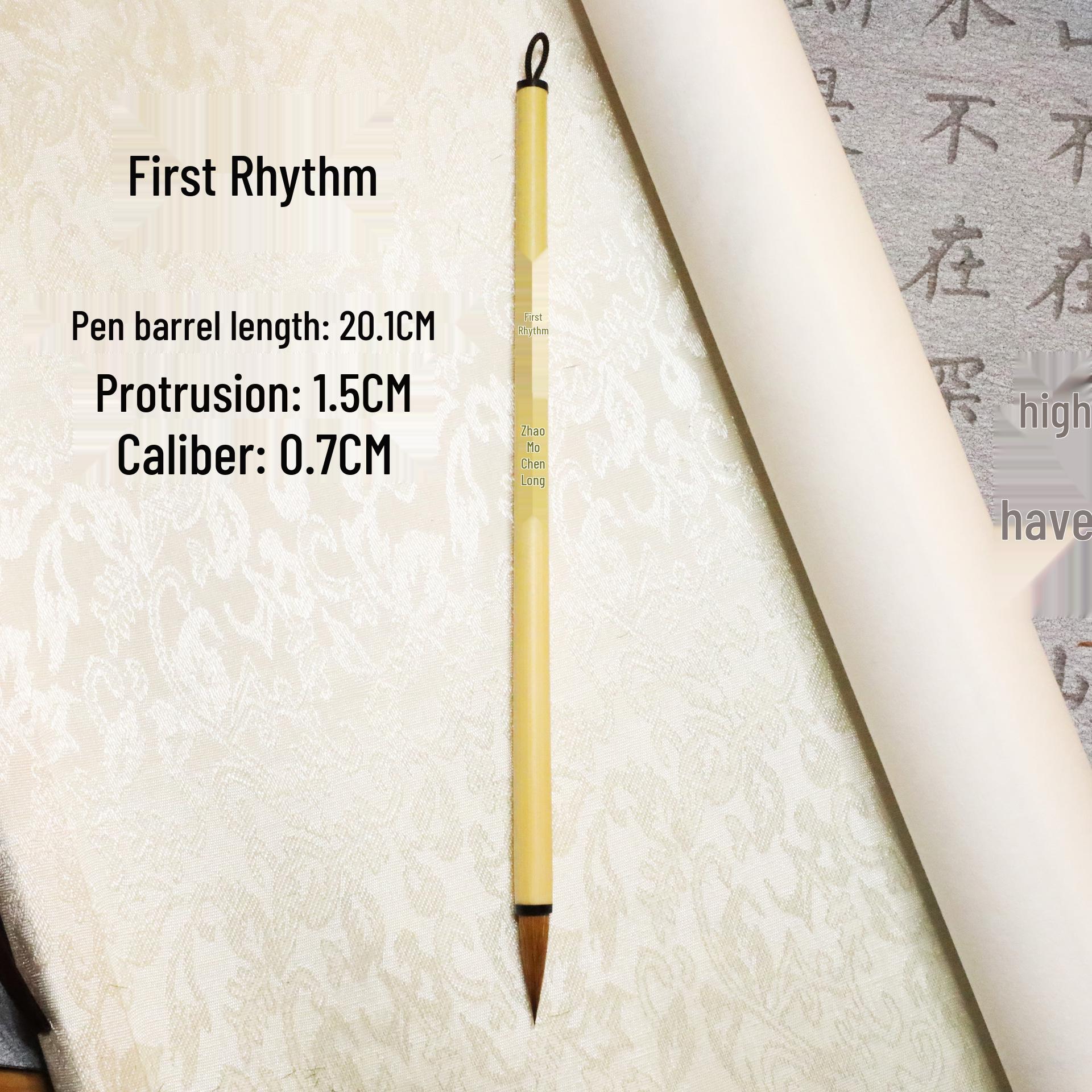 Chuyun Wolf Hair Bamboo Brush for Calligraphy: Regular/Running Script (Small Running Script Lanting Xu)