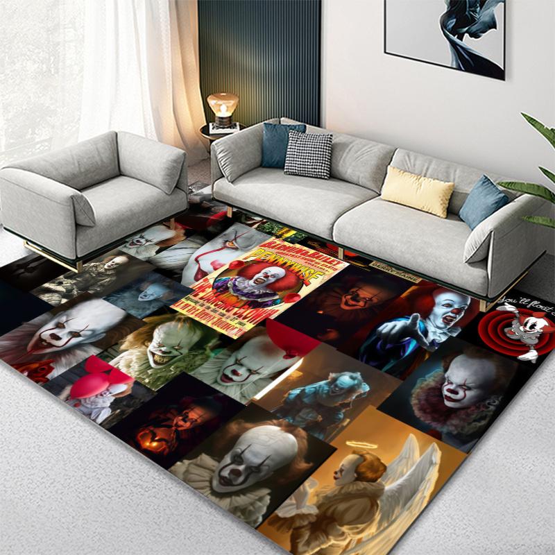 Horror Carpet Rug for Living Room Bedroom Home Sofa Decoration,Kids play Non-slip Floor Mat