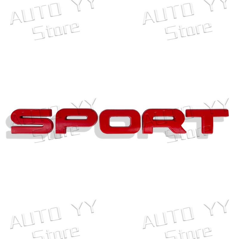 3D Chrome Metal HSE SDV6 SDV8 Luxury Logo Emblem Car Side Fender Trunk Badge Sticker For  Sport Discovery Evoque Decor