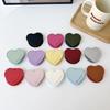 Leather Heart-Shaped Magsafe-Compatible Magnetic Phone Holder - Retractable, Foldable, Strong Adsorption