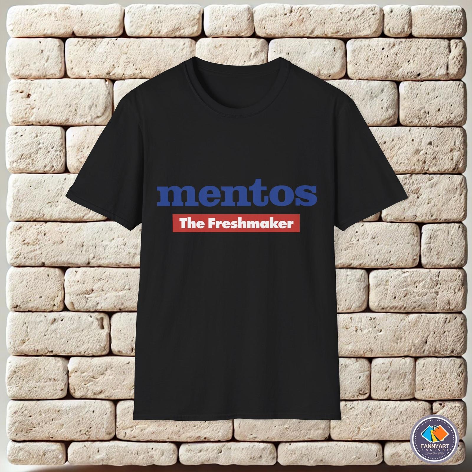 Унисекс Футболка с Логотипом Mentos XXXL