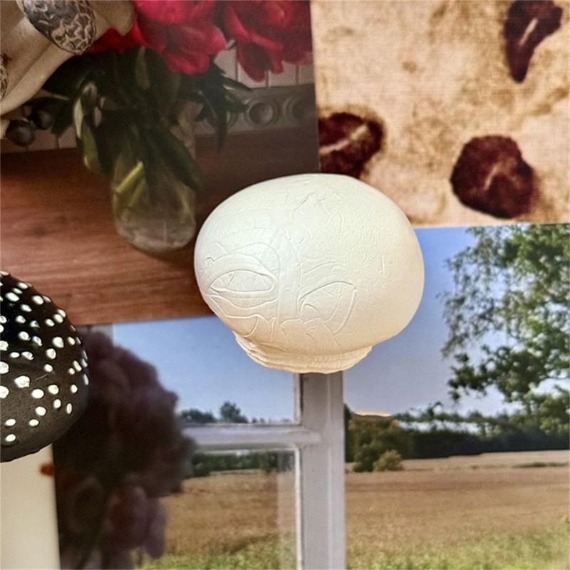 Portable Mini Mushroom Fridge Magnets   Home   Realistic Simulation  PVC Craft