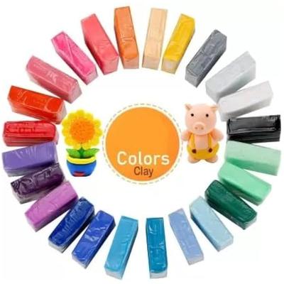 Eclet (Pack Of 1Air Dry Clay, Colorful Children Soft Clay, Creative Art Crafts, Gifts For Kids-Multi Color. Non-Toxic Mo