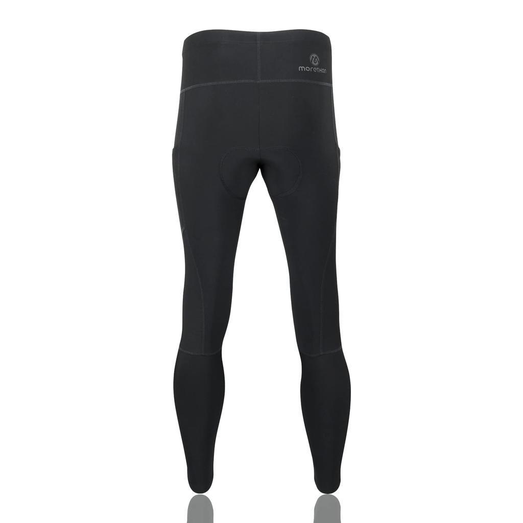 Morethan Cycling Fleece Cold Side 3 3XL Pants, Lining, Protection, Pockets, Men's, Colors, DVP-016, Black,