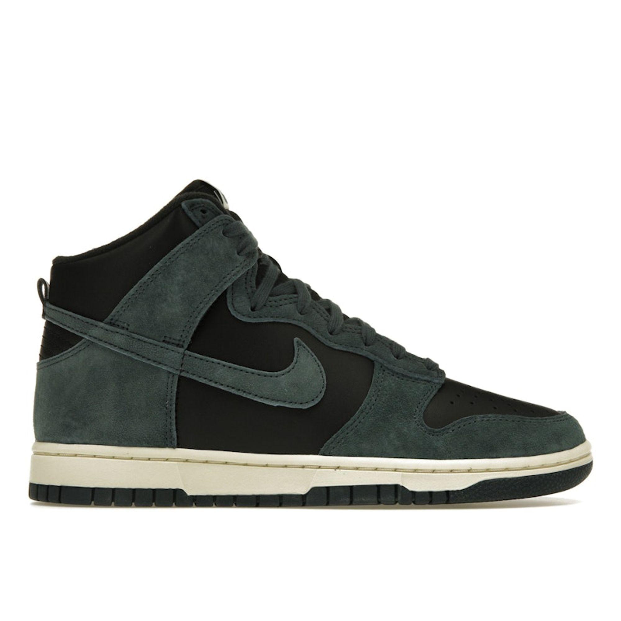 

Кроссовки унисекс Nike Dunk High Premium Faded Spruce Зеленый Черный Светло-Кремовый DQ7679-002