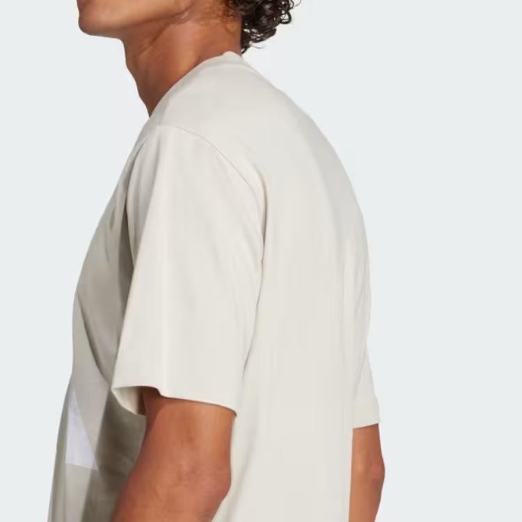 Adidas Mbl Sj T Series Comfortable Soft Short Sleeve T-Shirt Men Tops Aluminum JE8933