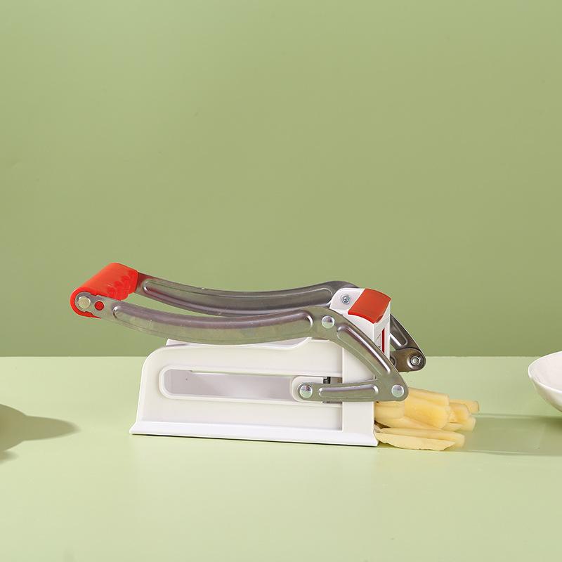 Pommes Frites Schneider Edelstahl Kartoffel Chipper mit 25/49 Löcher Klingen Schnelles Schneiden Manueller Lebensmittel Slicer Küche Gemüseschneider