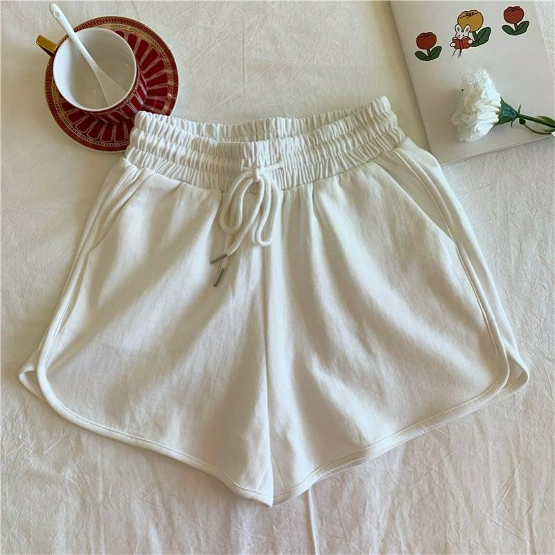 Fat Mm Plus Size Sports Shorts Women's Summer Loose and Thin Home Wide-leg Casual Pants for Outer Wear