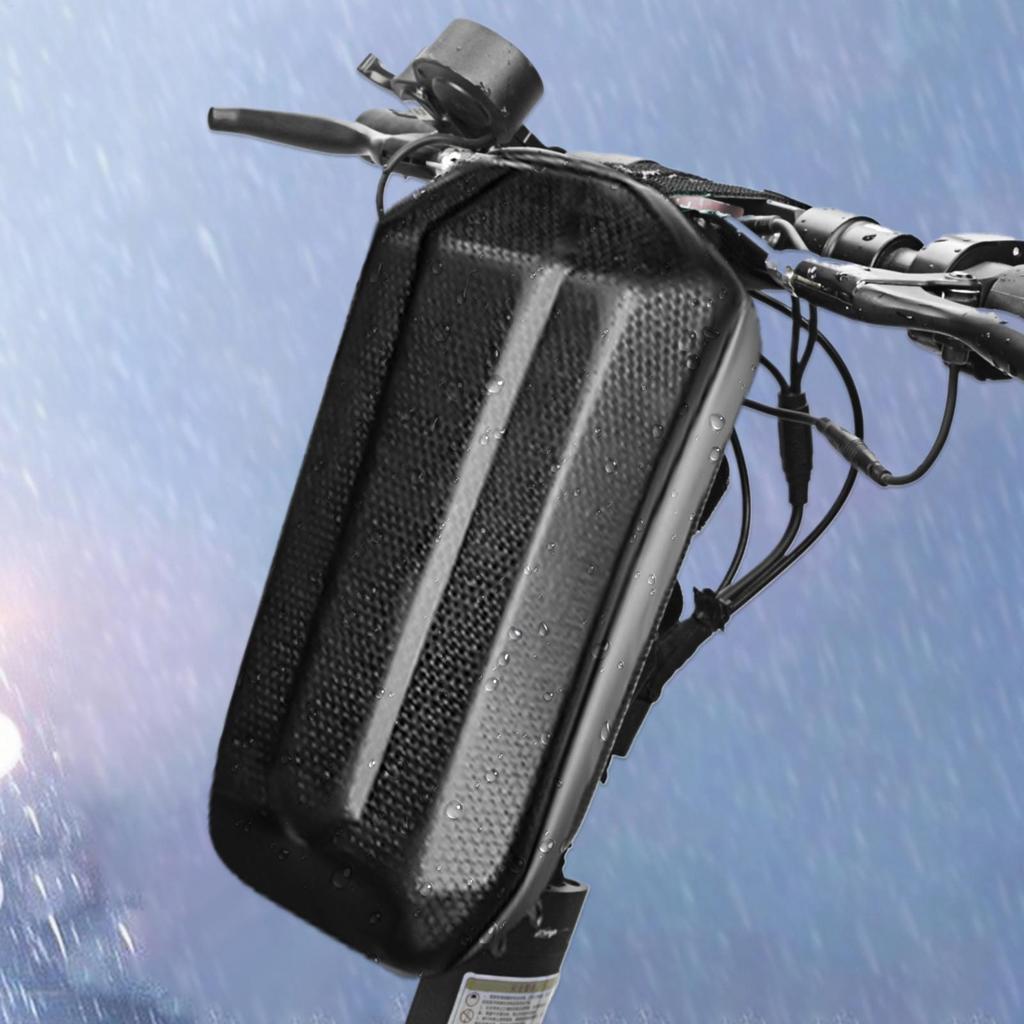Scooter Bag 3L Waterproof Handlebar Bag for Front Electric Scooter Accessories Carry Bags Scooter Tiller Bag for Carrying Phone
