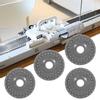 4 stücke Strickmaschine Teile Gummirad für Silver Reed SK840 SK830 SK580 SK270 SK218 SK325