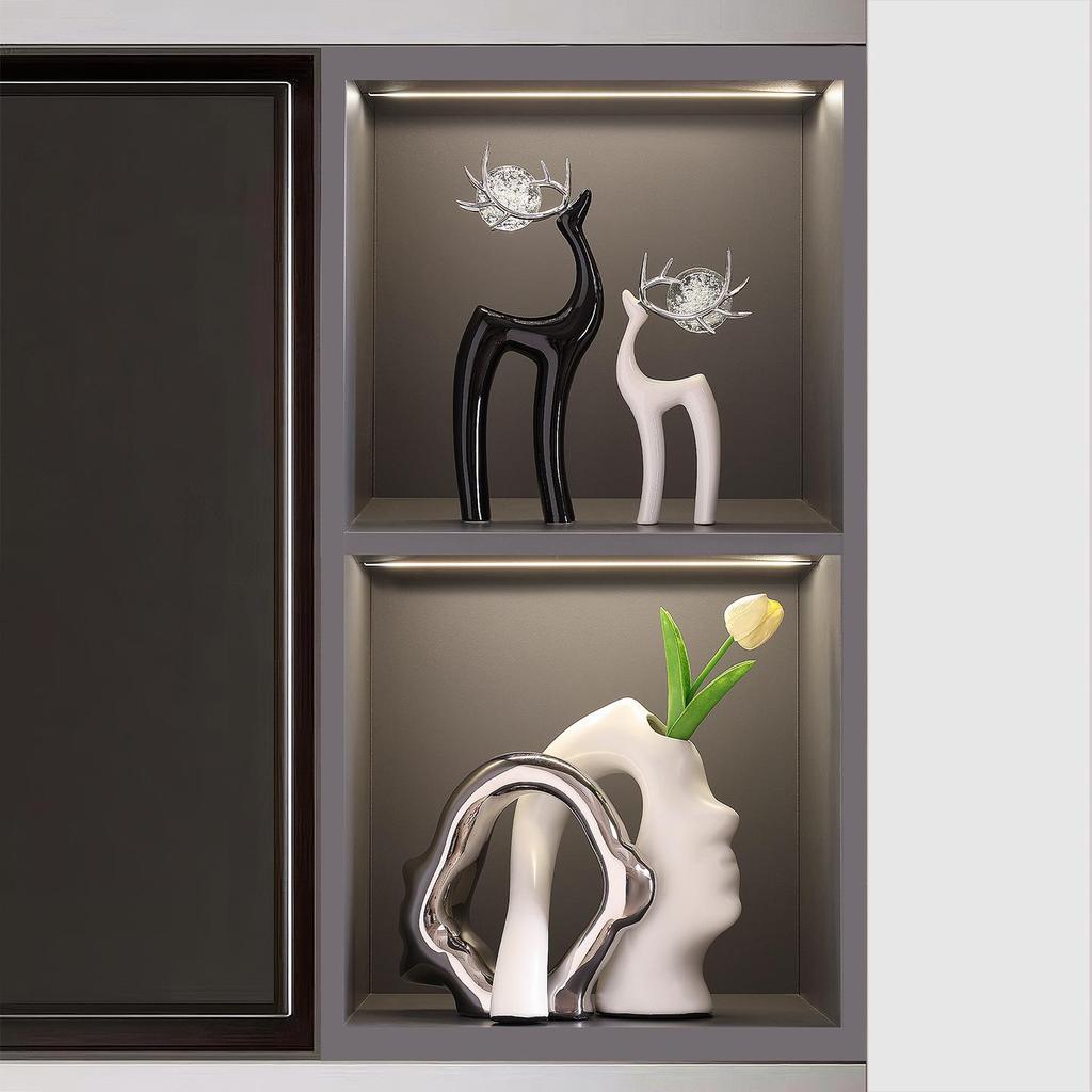 Fulu Luxury Living Room Tabletop Ornaments: High-End Decor for Wine Cabinets, TV Sideboards, and Housewarming Gifts