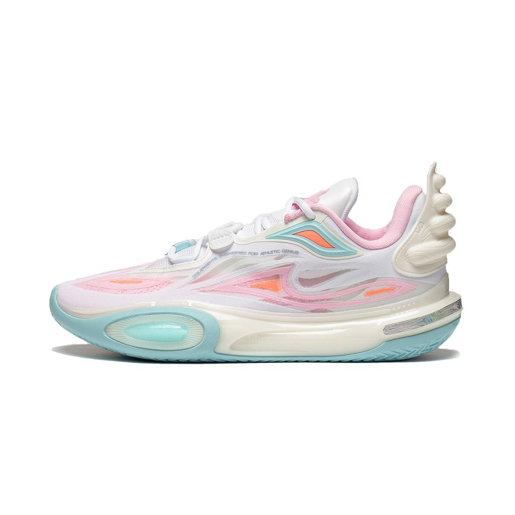 Li-Ning Wade All City 11 V2 Family Love Men Sneakers Pink White Blue ABAT053-7