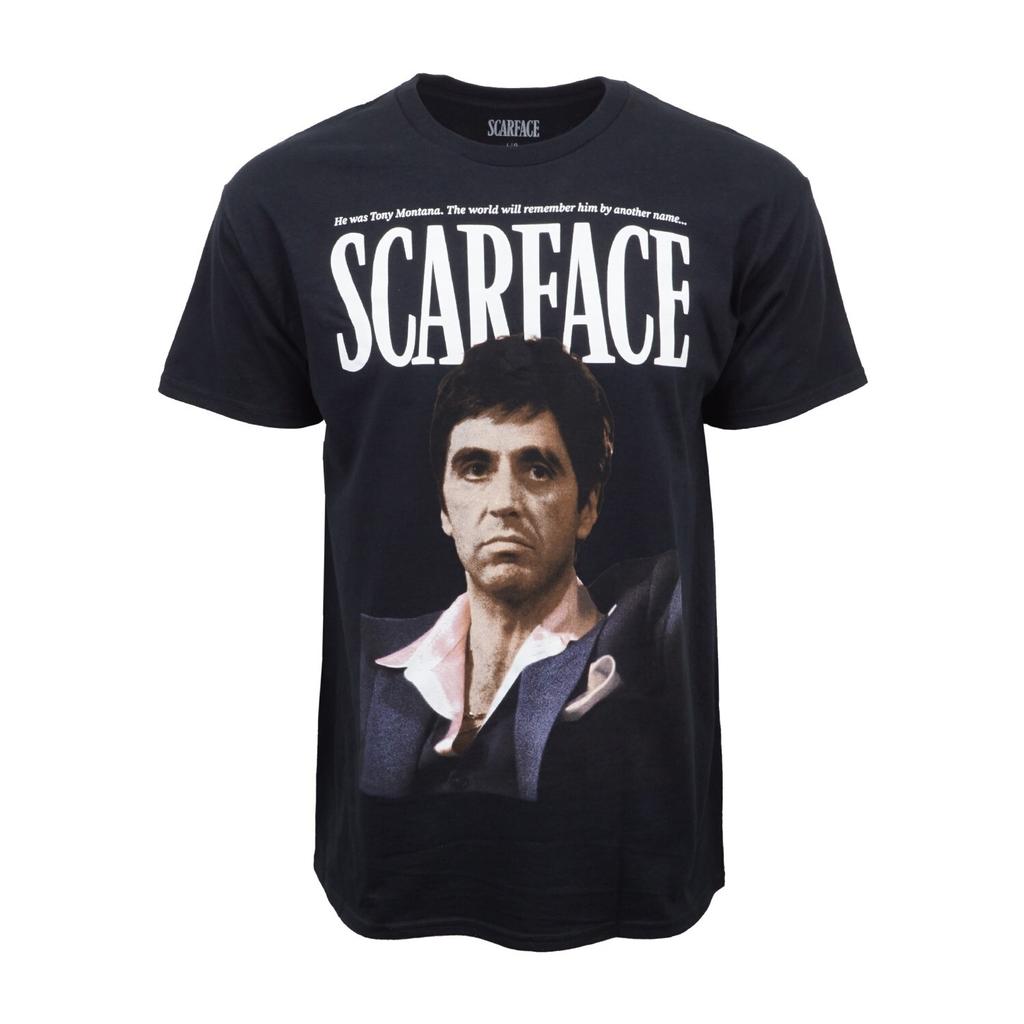 Scarface Unisexs He Was Tony Montana Graphic T Shirt
