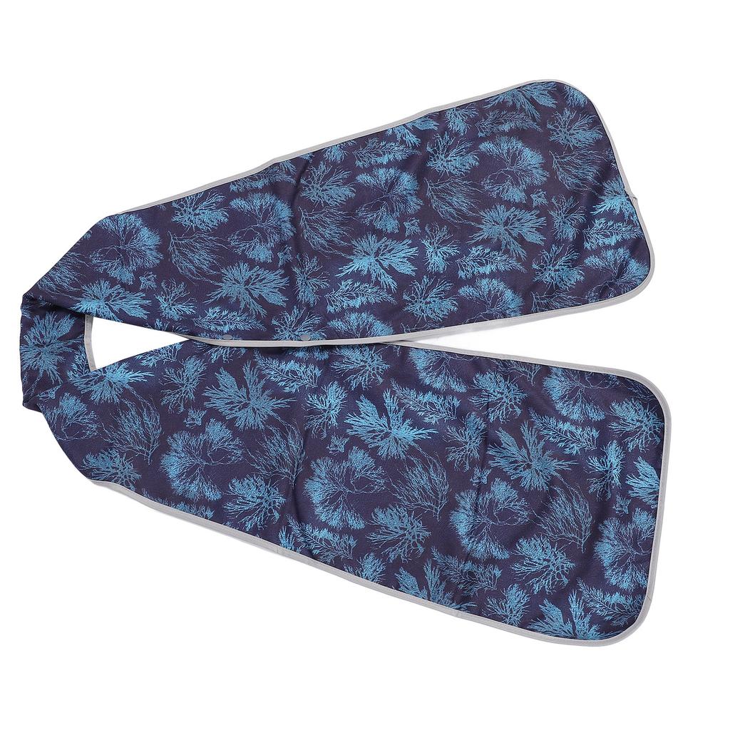 Reversible Adult Bib Oil and Dirt Proof Adult Bib Scarf Elderly Dining Clothing Protector for